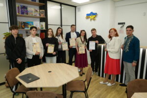 Зустріч НПП факультету будівництва та архітектури у бібліотеці власного проєкту Ліцею №281 м. Києва