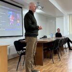 Зустріч студентів Університету та Фахового коледжу КиМУ із заступником гендиректора NovaPay Віталієм Шулеповим