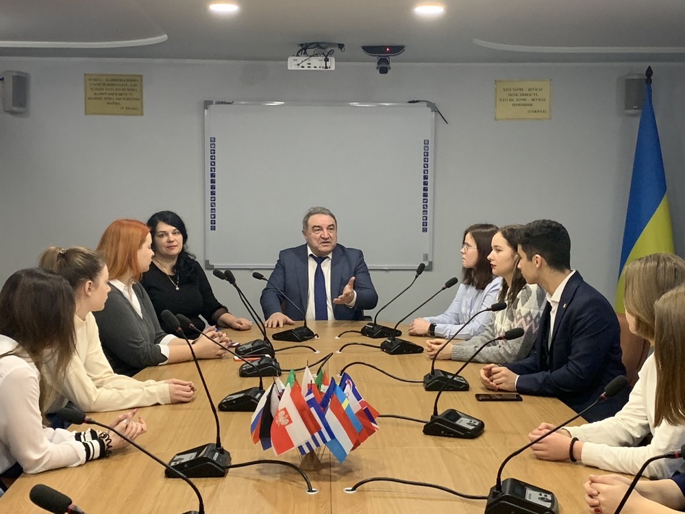 Чергова зустріч керівництва КиМУ з представниками студентського парламенту