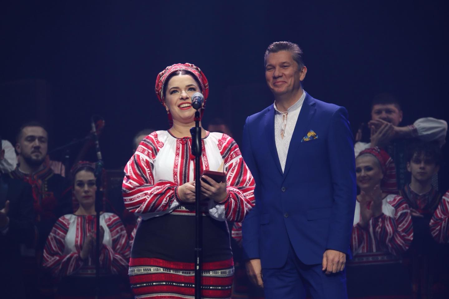 Вітання з присвоєнням звання Народної артистки України