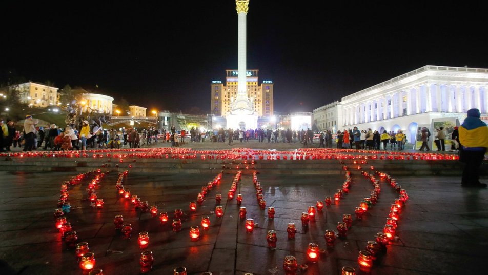 ДЕНЬ ГІДНОСТІ ТА СВОБОДИ  В ЦЕНТРІ УВАГИ СТУДЕНТІВ КиМУ