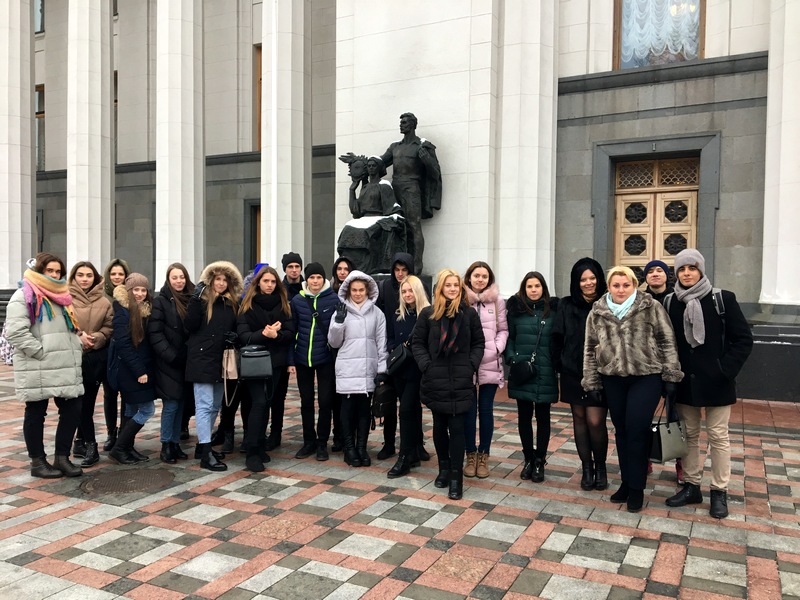 Студенти КиМУ в стінах Верховної Ради України