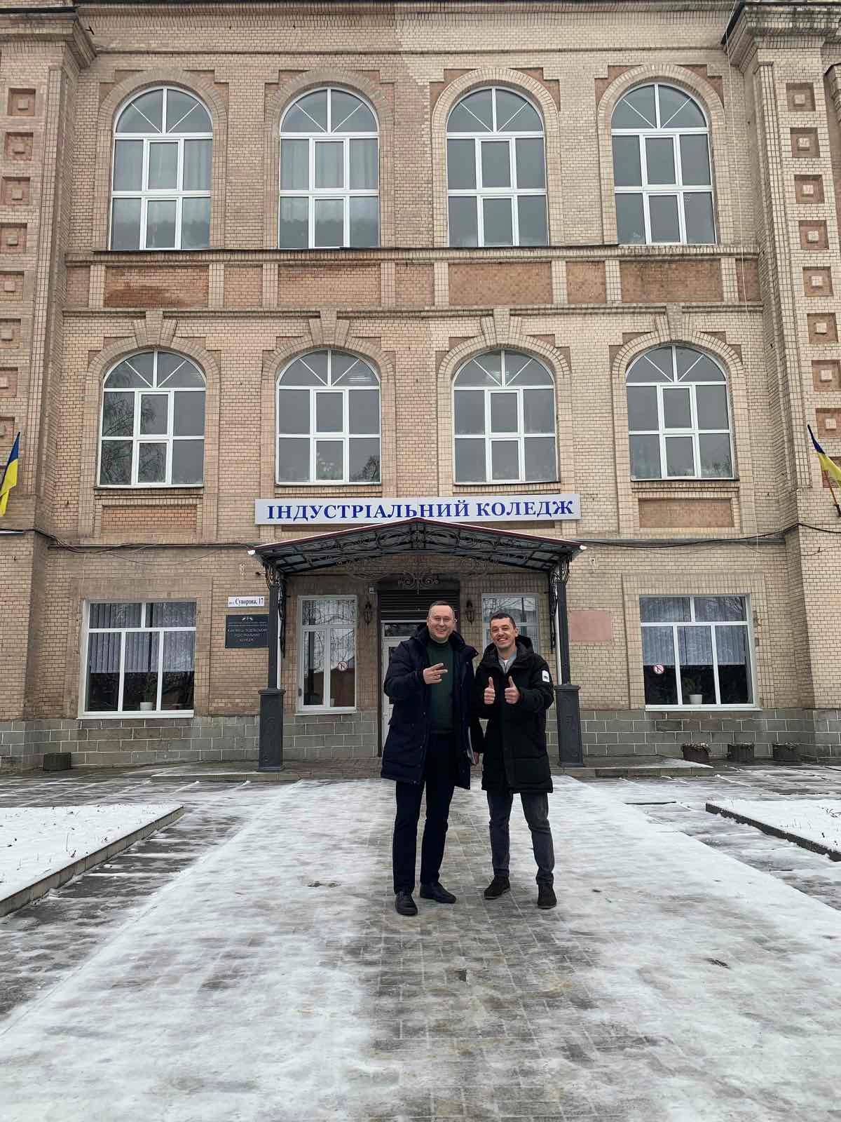 Візит керівників структурних підрозділів КиМУ до фахових коледжів м. Кам’янець-Подільський
